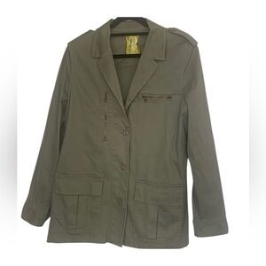 Qmack army green jacket size XL